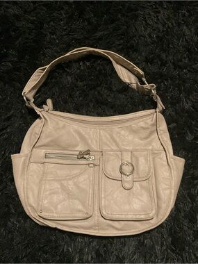 Rosetti women's Y2K nude Shoulder Bag with Front & side Pockets